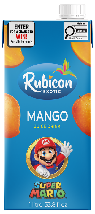 Rubicon Mango limited-edition 1L carton