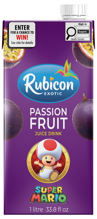 Rubicon Passion Fruit limited-edition 1L carton